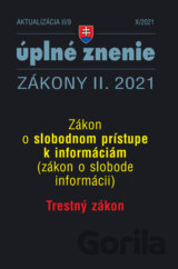 Aktualizácia II/9 - Trestný zákon