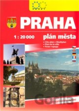 Praha 1 : 20 000. Plán města