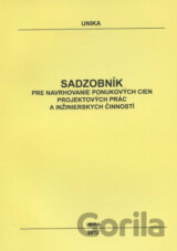 Sadzobník pre navrhovanie ponukových cien projektových prác a inžinierskych činností 2012