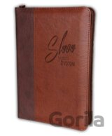 Biblia - ekumenický preklad (so zipsom a indexmi, hnedá, dvojfarebná, so zlatou oriezkou)