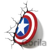 Dekoratívna lampa na stenu Marvel: Kapitán Amerika 3D