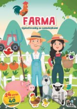 Farma - Vymaľovánky so samolepkami