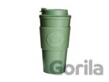 Termo recyklovateľný hrnček na kávu Neon Kactus Double Walled - Happy Camper 450 ml