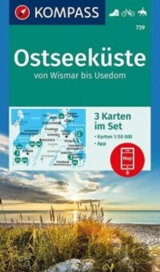 Ostseeküste von Wismar bis Usedom (sada map) 739  NKOM