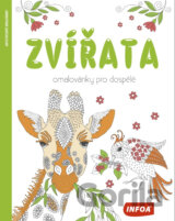 Zvířata - Omalovánky pro dospělé