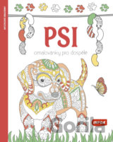 Psi - Omalovánky pro dospělé