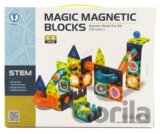 Magnetická stavebnice plast - 66 ks v krabici