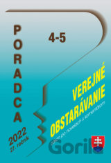 Poradca č. 4-5 / 2022 - Zákon o verejnom obstarávaní s komentárom