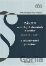Zákon o strelných zbraniach a strelive účinný od 1.5.2011 s vykonávacími predpismi