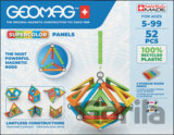 Stavebnice Geomag Supercolor panels 52 pcs