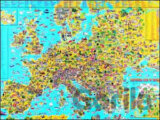 Detská mapa Európy