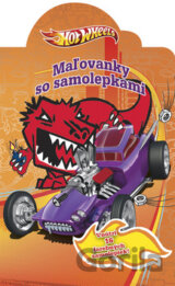 Hot Wheels - Maľovanky so samolepkami