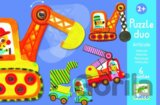 Puzzle Duo –  Pohyblivé vozidlá