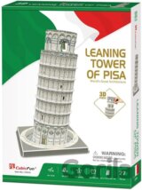 Puzzle 3D - Šikmá vež v Pise