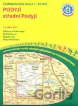Podyjí, střední Podyjí 1:50 000