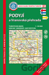 Podyjí a Vranovská přehrada 1:50 000