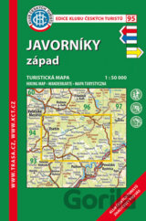 Javorníky - západ 1:50 000