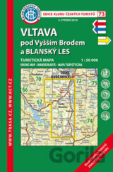 Vltava pod Vyšším Brodem a Blanský les 1:50 000