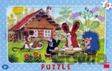 Krtek na návštěvě - Puzzle 15 deskové