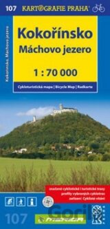 Kokořínsko, Máchovo jezero 1:70 000