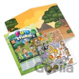 Veselé safari s 3D nálepkami