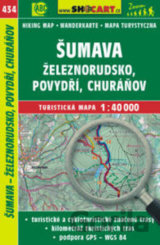 Šumava, Železnorudsko, Povydří, Churáňov 1:40 000