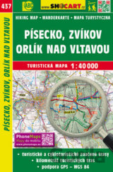 Písecko, Zvíkov, Orlík nad Vltavou 1:40 000