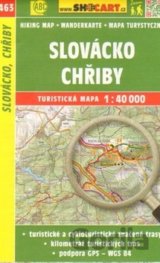 Slovácko, Chřiby 1:40 000