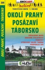 Okolí Prahy, Posázaví, Táborsko 1:100 000