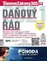 Daňový řád 2021 s komentářem změn