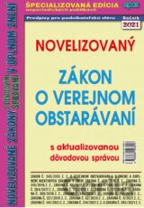 Novelizovaný Zákon o verejnom obstarávaní