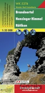 Brandnertal - Nenzinger Himmel - Rätikon 1:35 000