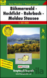 Böhmerwald - Hochficht - Rohrbach - Moldau Stausse 1:35 000
