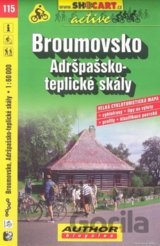 Broumovsko, Adršpašsko-teplické skály 1:60 000