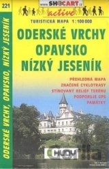 Opavsko, Oderské vrchy, Nízký Jeseník 1:100 000