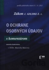 Zákon č. 428/2002 Z.z. o ochrane osobných údajov
