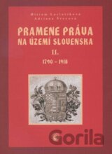 Pramene práva na území Slovenska II.