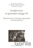 Studijní texty ze spirituální teologie VI.