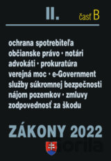 Zákony 2022 II/B - Občianske právo, Notári, Advokáti, Prokurátori