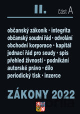 Zákony II. A / 2022 - Občanský zákoník