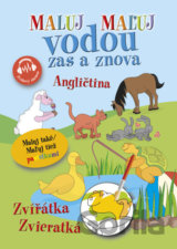 Maľuj vodou zas a znova Angličtina Zvieratká