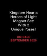 Kingdom Hearts Heroes of Light Magnet Set