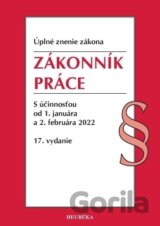 Zákonník práce. Úzz, 17. vyd., 1/2022