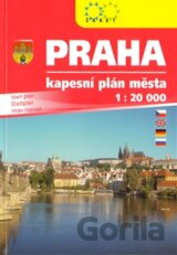 Praha - Kapesní plán města 1:20 000