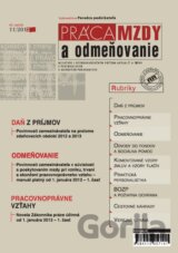 Práca, mzdy a odmeňovanie 11/2012