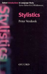 Oxford Introductions to Language Study: Stylistics