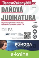 Daňová judikatura (IV.)