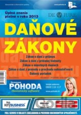 Daňové zákony 2013