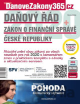 Daňový řád 2020 s komentářem změn / Zákon o Finanční správě 2020 s komentářem změn