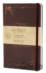Moleskine – zápisník HOBIT (malý, linajkový, hnedý)